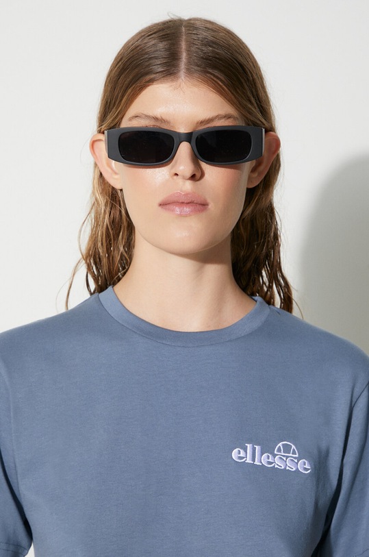 Βαμβακερό μπλουζάκι Ellesse SGM14626 μπλε