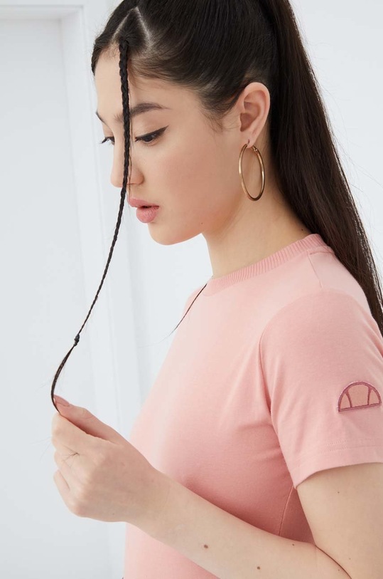 Majica kratkih rukava Ellesse roza SGM14157