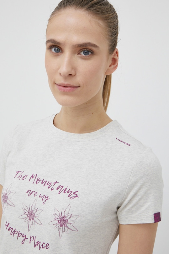 Sportovní tričko Viking Lako Bamboo šedá 500.22.5544