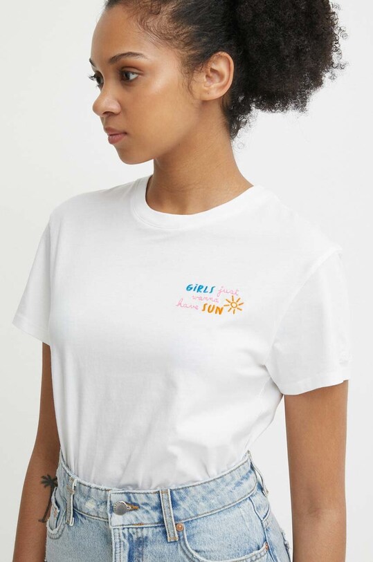 MC2 Saint Barth tricou din bumbac alb EMI0001