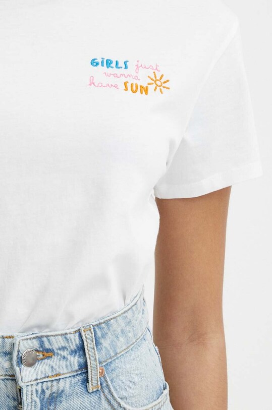 MC2 Saint Barth tricou din bumbac EMI0001 alb