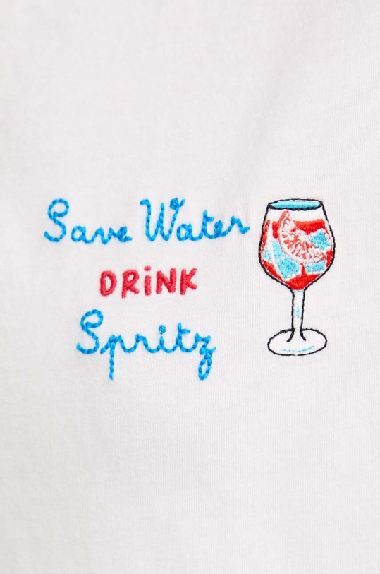 MC2 Saint Barth t-shirt bawełniany EMI0001 biały