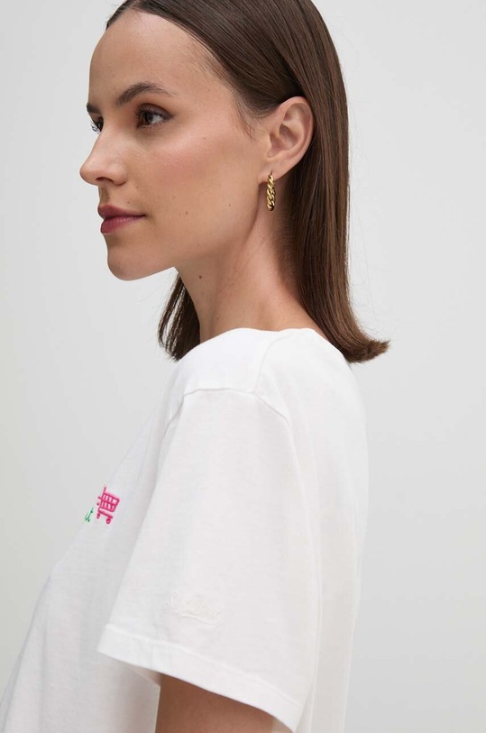 MC2 Saint Barth t-shirt bawełniany biały EMI0001