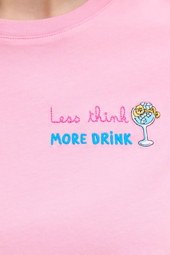 MC2 Saint Barth tricou din bumbac EMI0001 roz