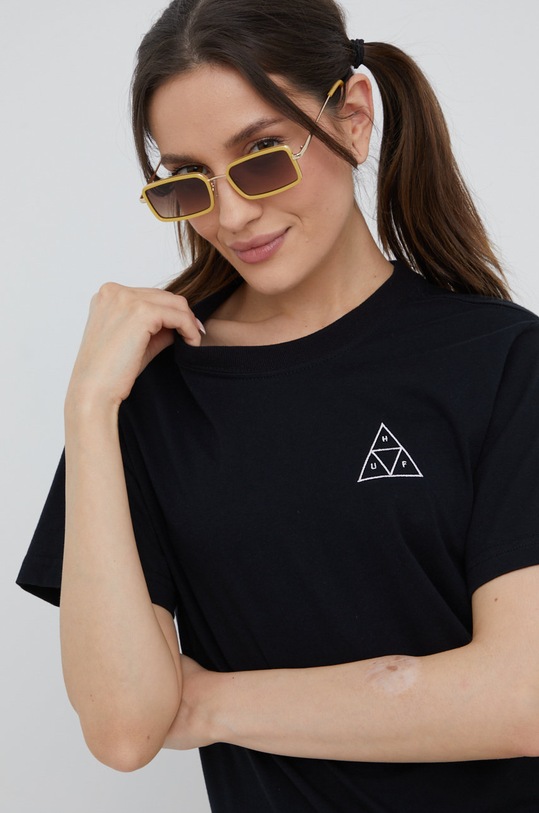 Pamučna majica HUF crna wts0058