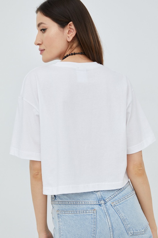 Odzież HUF t-shirt bawełniany wts0048 biały