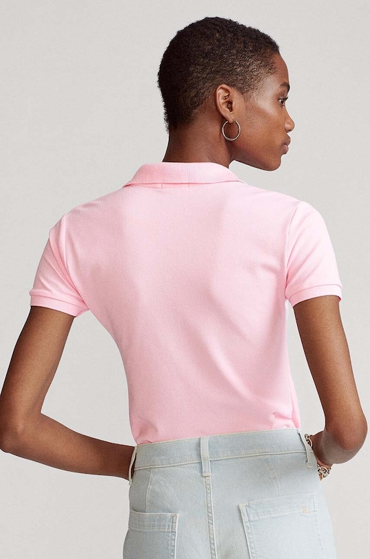 Polo tričko Ralph Lauren 211870245013 růžová SS22