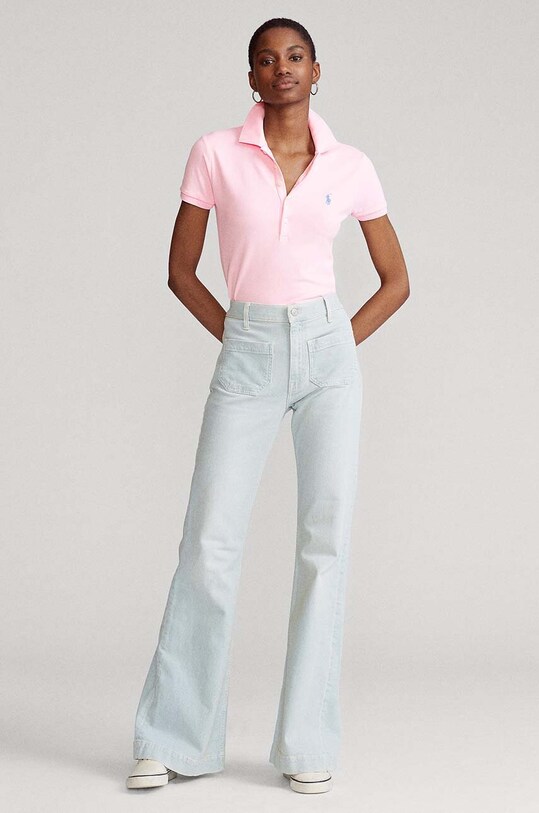 Polo tričko Ralph Lauren růžová 211870245013