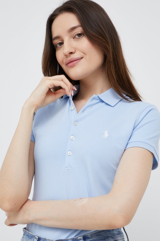 Polo tričko Polo Ralph Lauren 211870245023 modrá SS22