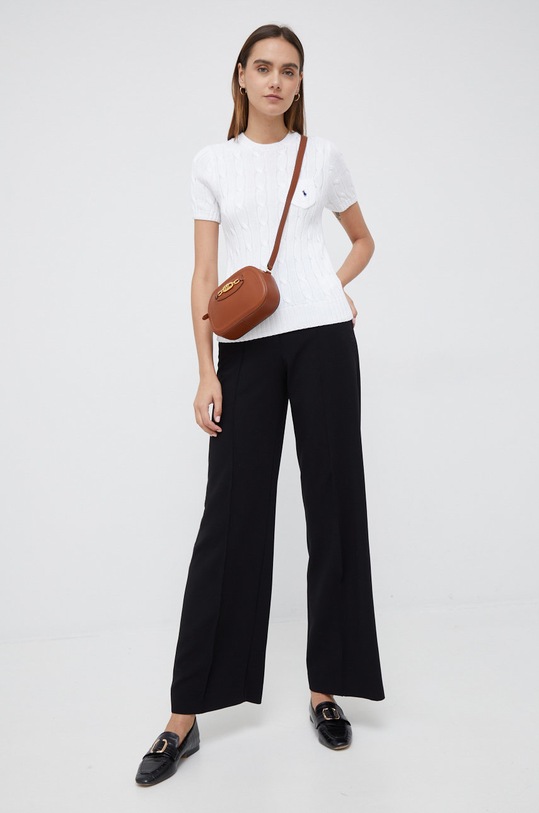 Polo Ralph Lauren sweter bawełniany 211743311012 biały SS22