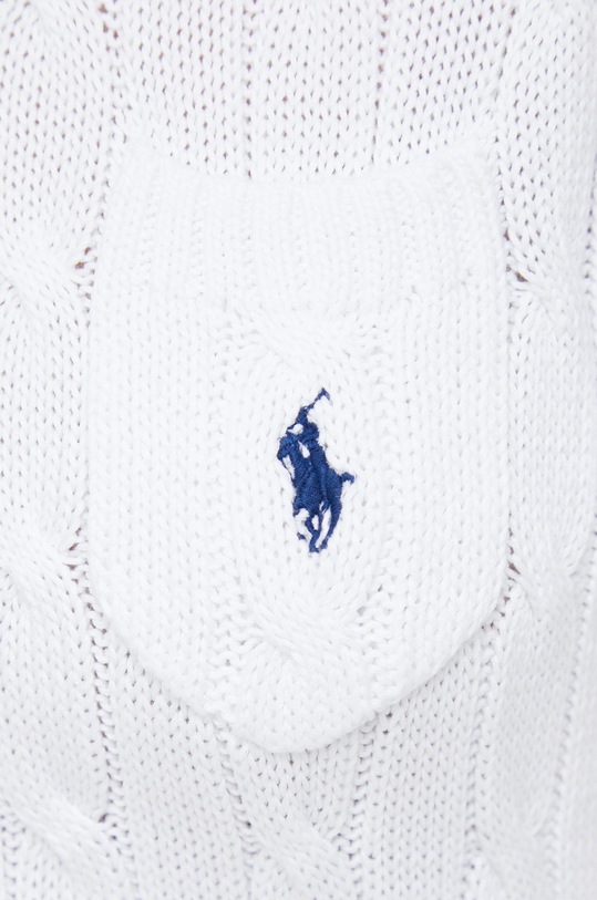 Polo Ralph Lauren sweter bawełniany 211743311012 biały