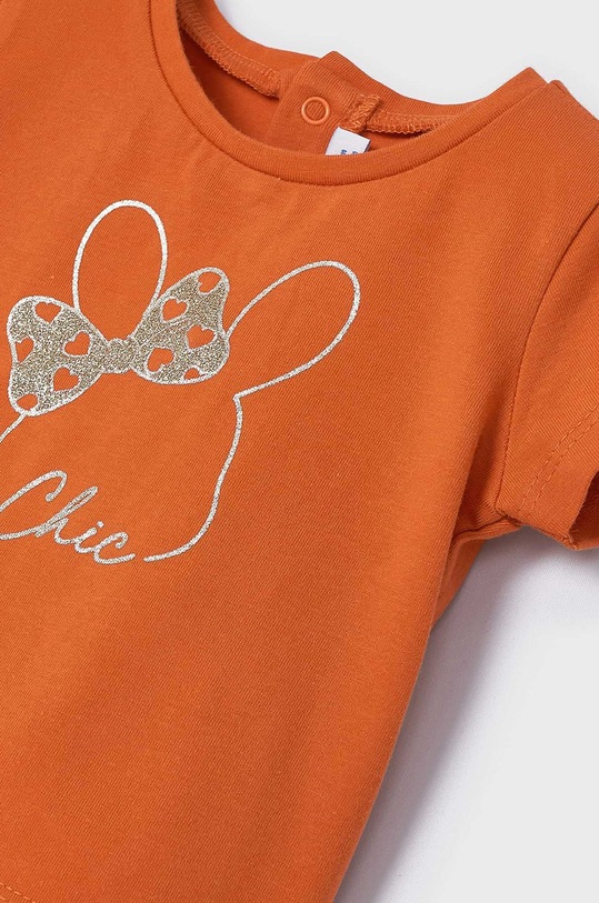 Fete Mayoral tricou de bumbac pentru copii 105.4H.BABY roz