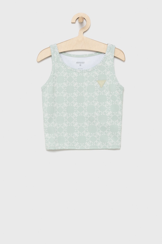 Παιδικό top Guess εμπριμέ πράσινο J2GI41.MC03W