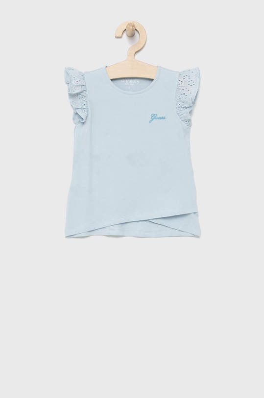Guess tricou copii imprimeu albastru K2GI04.K6YW0