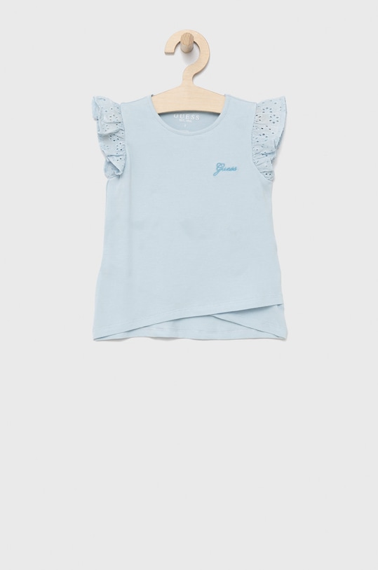 Guess tricou copii imprimeu albastru K2GI04.K6YW0
