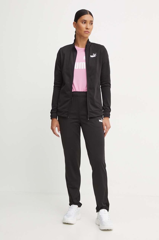 Dětské bavlněné tričko Puma 586775 růžová AW24