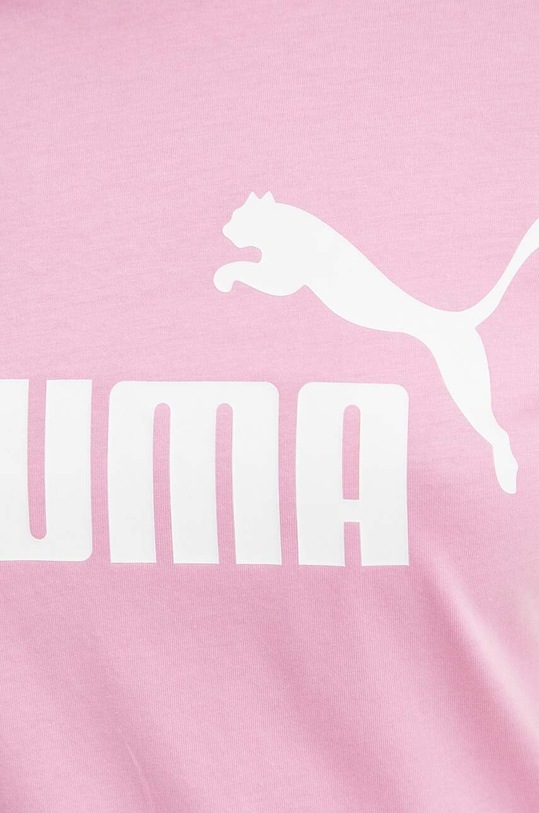 Dětské bavlněné tričko Puma 586775 růžová