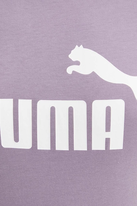 Dětské bavlněné tričko Puma 586775 fialová