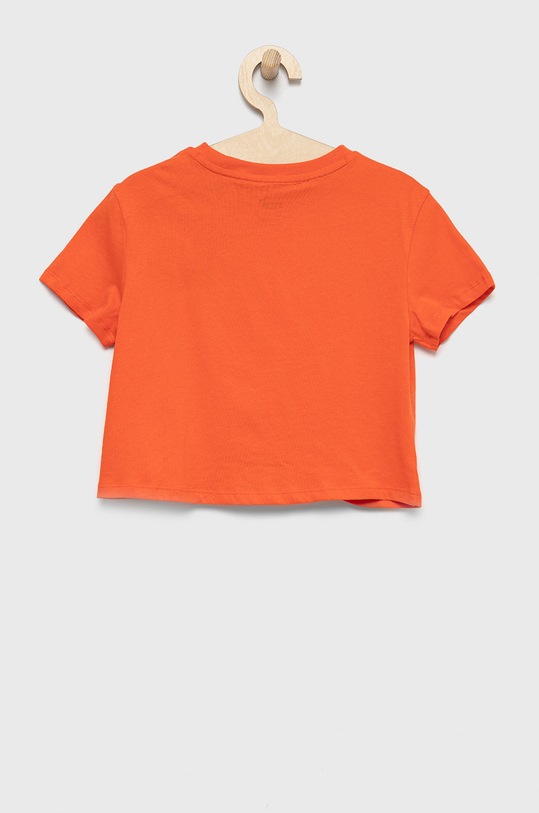 Puma t-shirt bawełniany dziecięcy 846949 846949 pomarańczowy SS22