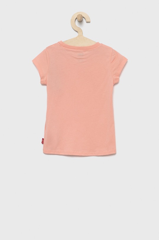 Levi's t-shirt bawełniany dziecięcy 3E4234.G różowy SS22