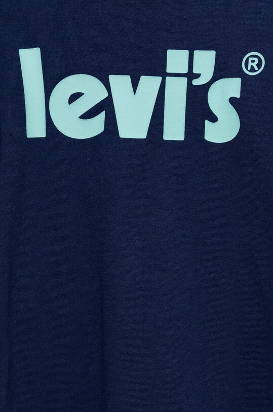 BIMBA Levi's t-shirt in cotone per bambini 3EE559.G blu navy