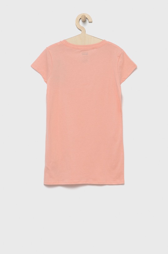 Detské bavlnené tričko Levi's 4E4234.G ružová SS22