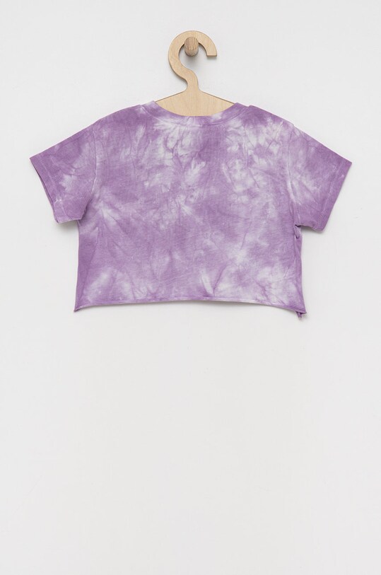 United Colors of Benetton tricou de bumbac pentru copii 3085C102C.G violet SS22