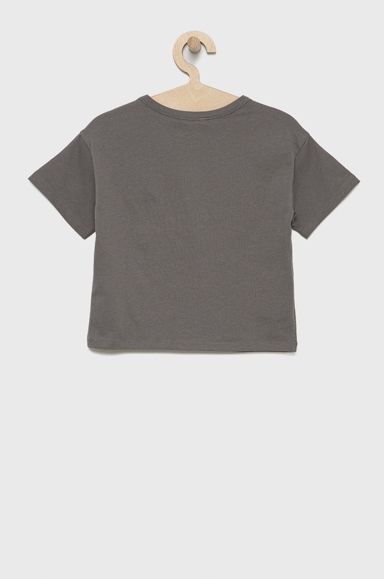 Detské bavlnené tričko United Colors of Benetton 3096C102G.G sivá SS22