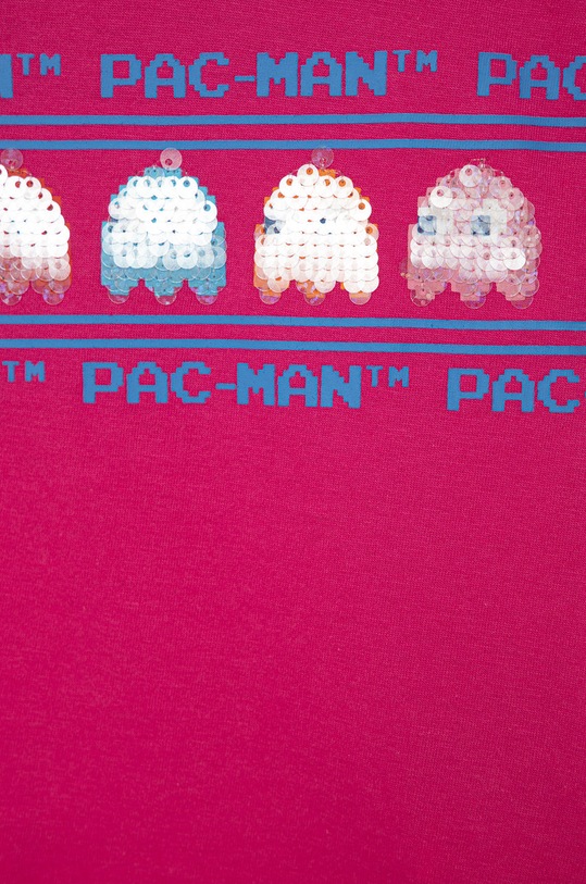 Dziewczynka United Colors of Benetton t-shirt bawełniany dziecięcy 3096C103I.G różowy