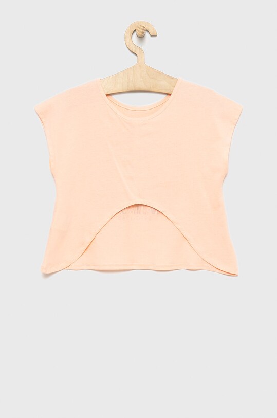 United Colors of Benetton tricou de bumbac pentru copii 3I1XC104O.G roz SS22