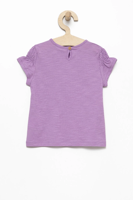 United Colors of Benetton t-shirt in cotone per bambini 3MM5G102T.P violetto SS22