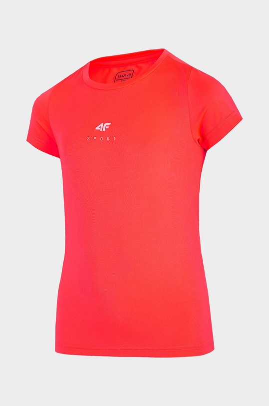 Dziewczynka 4F t-shirt bawełniany dziecięcy HJL22.JTSDF001 różowy