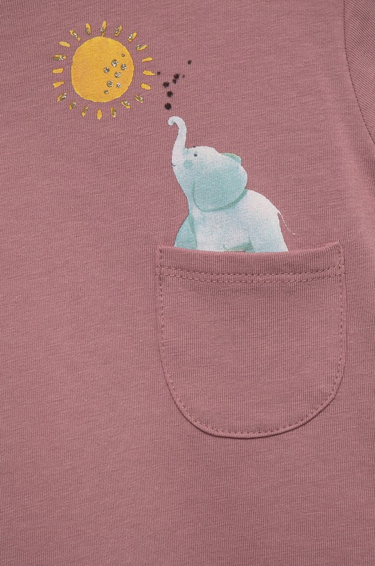 Dievča Detské tričko Name it 13203118.Lilas ružová