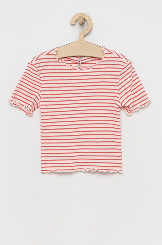 Kids Only t-shirt dziecięcy wzorzyste beżowy 15227401.CloudDanc1