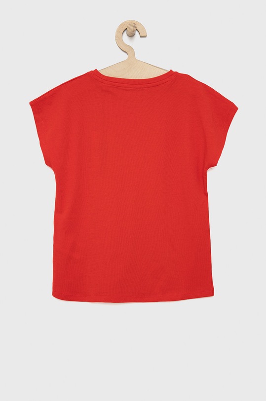 Pepe Jeans t-shirt bawełniany dziecięcy PG502460.255 czerwony SS22