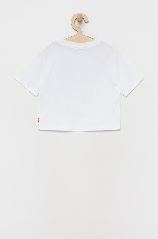 Levi's t-shirt bawełniany dziecięcy 3EE526.G biały SS22