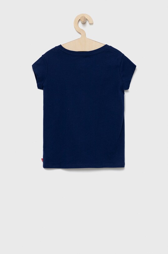 Dětské bavlněné tričko Levi's 4EC967.G námořnická modř SS22