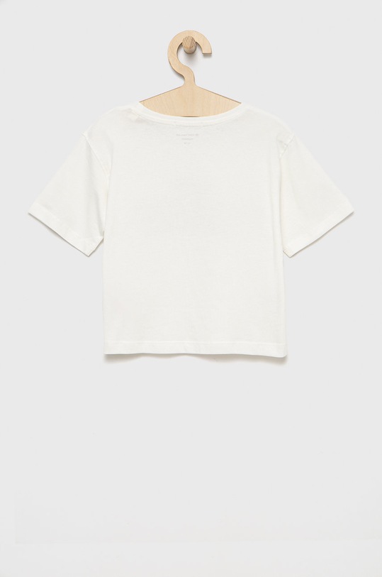 Tom Tailor t-shirt bawełniany dziecięcy 1030739 biały SS22