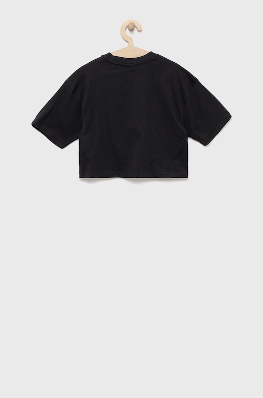 Fila tricou de bumbac pentru copii FAT0013 negru SS22