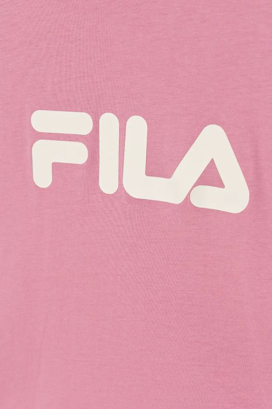 Девочка Детская хлопковая футболка Fila FAT0109.G розовый