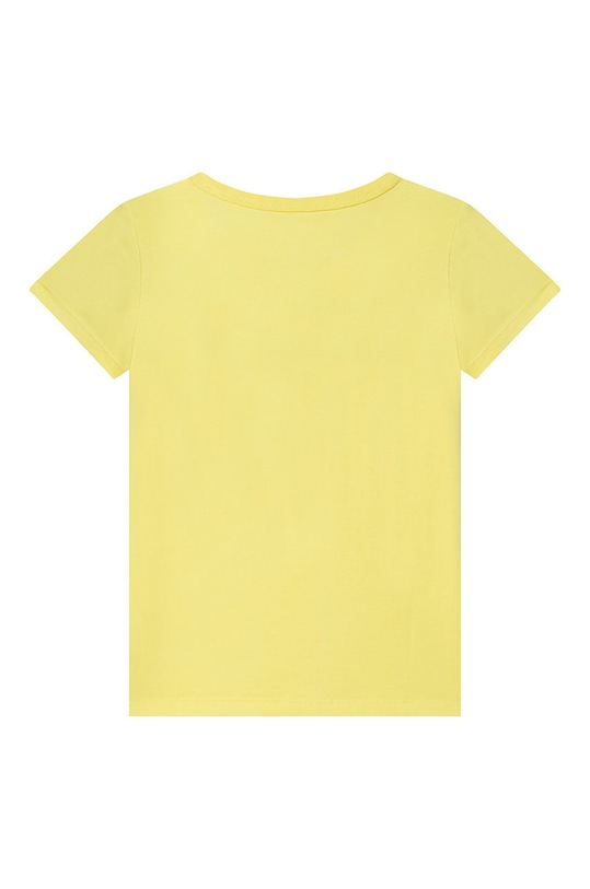 Michael Kors tricou de bumbac pentru copii R15110.114.150 galben SS22