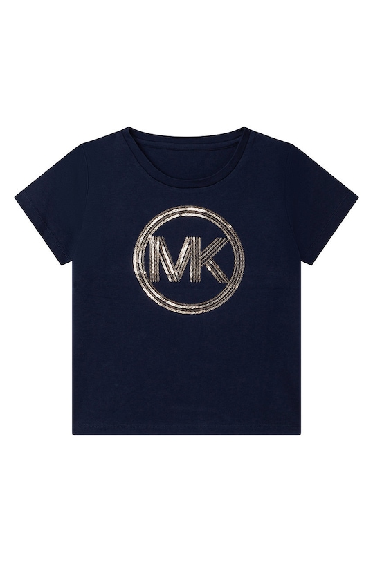 Michael Kors t-shirt bawełniany dziecięcy R15113.114.150 aplikacja granatowy R15113.114.150