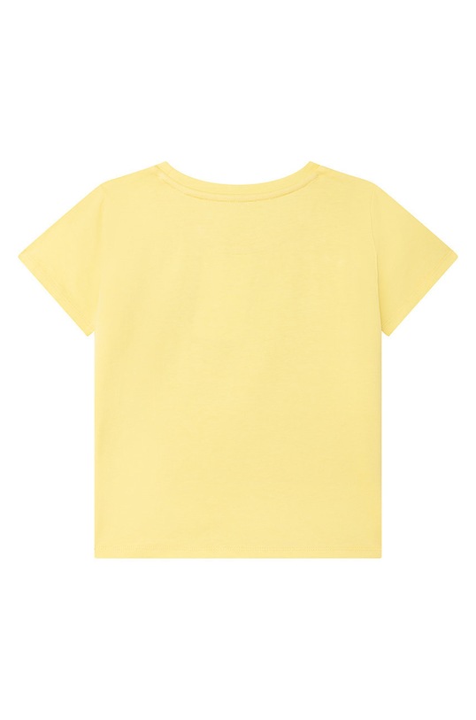 Michael Kors tricou de bumbac pentru copii R15113.156 galben SS22