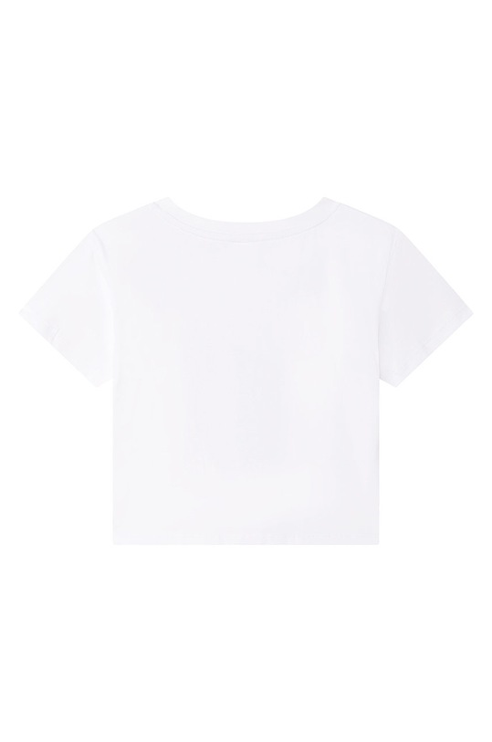 Michael Kors tricou de bumbac pentru copii R15114.156 alb SS22