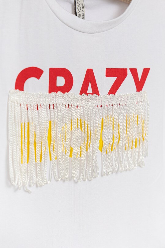 Dziewczynka Birba&Trybeyond t-shirt dziecięcy 999.44421.00.134.176 biały