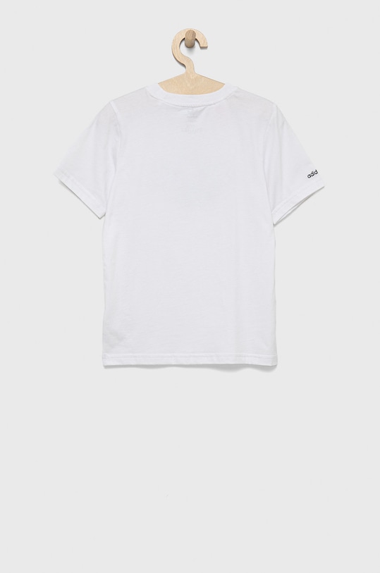 adidas Originals t-shirt bawełniany dziecięcy HE2074 HE2074 biały SS22
