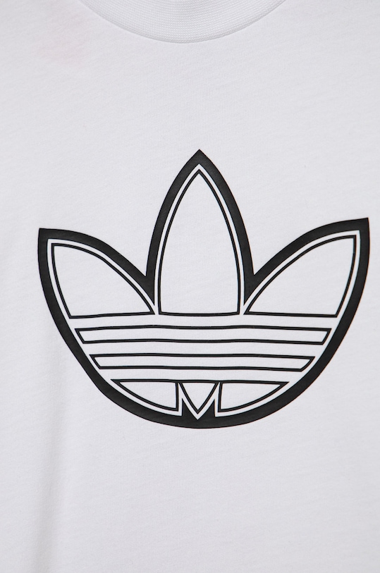 Chłopiec adidas Originals t-shirt bawełniany dziecięcy HE2074 HE2074 biały