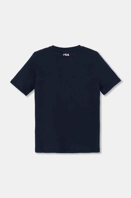 Dětské bavlněné tričko Fila FAT0109 námořnická modř AW24