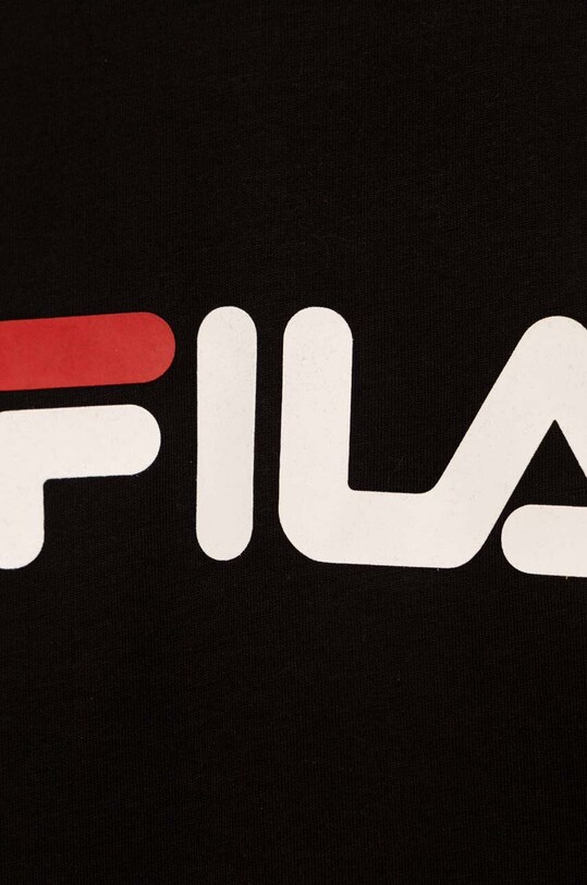 Fiú Fila gyerek pamut póló FAT0109 fekete