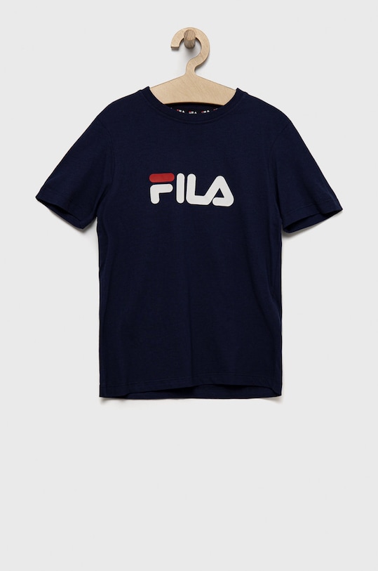 Fila gyerek pamut póló pamut sötétkék FAT0109